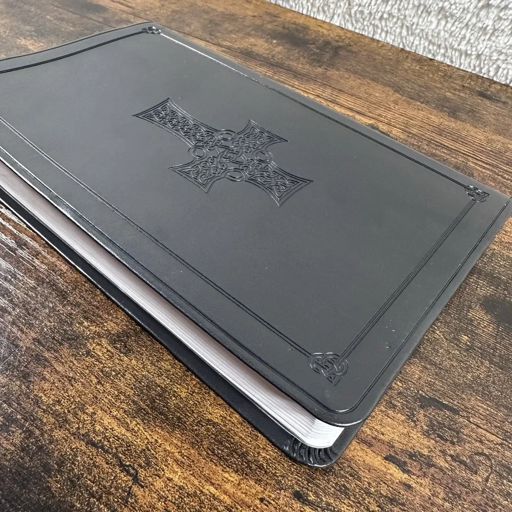 Ultra thin Bible ESV Celtic Cross Design Bibles Crossway